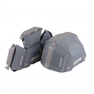 防災用折りたたみヘルメット　ブルーム2　グレー　1個