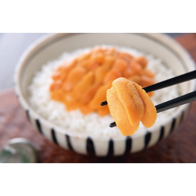 【2024年3～7月発送】網走産 生エゾばふんうに 冷蔵100g×2パック(板折)【期間限定】