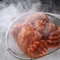 美味活〆浜茹で毛蟹2尾「堅蟹」セット