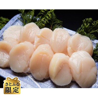 【2023年2月上旬発送】【さとふる限定】美味お刺身帆立小分けセット(200g×4)