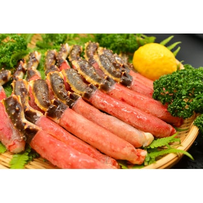 数量限定・お刺身OK 生冷タラバ・ズワイガニ蟹ポーション 合計約1kg