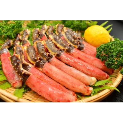 かにやの厳選タラバ蟹好きな方にお勧めの茹でイバラ蟹・生冷タラバ蟹脚・生冷タラバ蟹ポーション3種セット