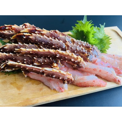 訳あり　生冷タラバ蟹ポーション　1パック(約500g)