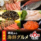 【発送月固定定期便】＜奇数月に発送＞網走から海鮮グルメ　ほたて、いくら、ズワイガニ等 全6回