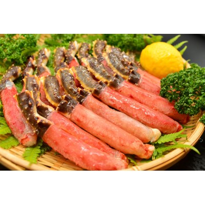 【毎月定期便】かにやで人気の3種のタラバ蟹尽くし「生タラバポーション・焼き蟹・茹で蟹」全3回