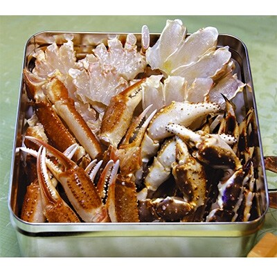 【2023年7月上旬発送】美味蒸しタラバガニセット【約800g】缶入り
