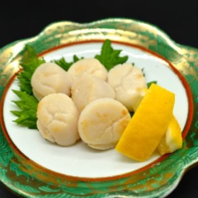 【さとふる限定】大粒刺身帆立　500g　化粧箱入り