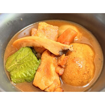 美味野菜チキンスープカレー4食セット