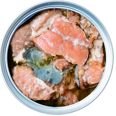 網走産　ホタテ・サケ・タコ・ワカサギのオイル煮　缶詰セット　計800g