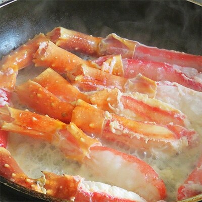 ロシア産 生冷凍 イバラガニ ポーション【脚 むき身】約1kg