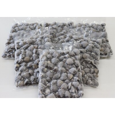 北海道網走湖産 冷凍 シジミ 500g x 6袋入(砂抜き済み)
