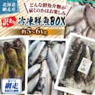 【訳あり】網走産冷凍鮮魚BOX～未利用魚の有効活用(漁業生産者応援企画)～
