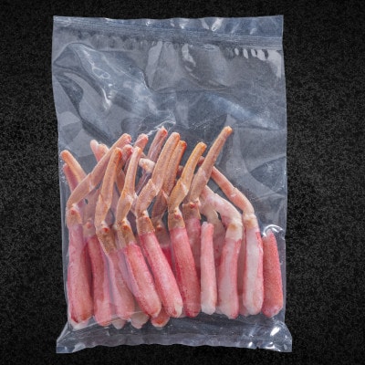 【訳あり】北海道生オオズワイガニポーション 　300g×3(300g/15～30本)カニしゃぶに最適