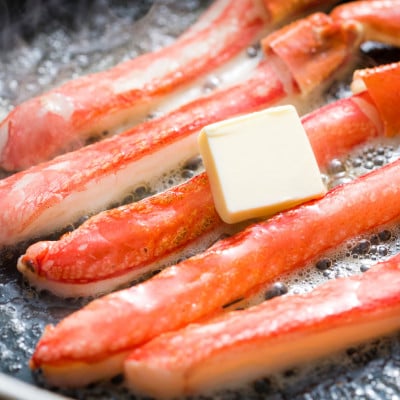 訳あり(小サイズ)2大かにポーションセット　　本ずわいがに・本たらばがに各500g