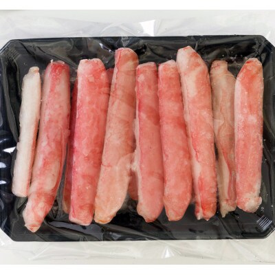 【訳あり】完全殻むき 本ズワイガニむき棒身 500g 時短調理に!