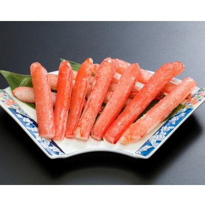 【訳あり】本ズワイガニむき棒身　500g×2　完全殻むき100%【加熱用】
