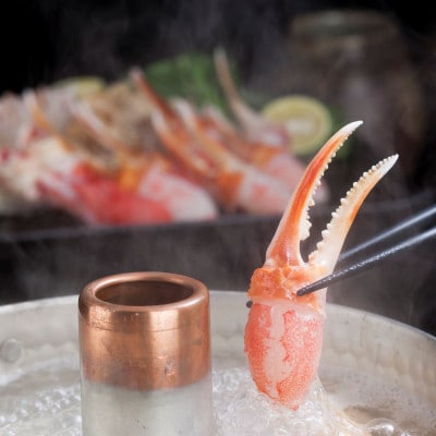 便利な詰合せ 生冷 本ずわい蟹ポーションむき爪セット 計2kg【カット済】2種類のおいしさを楽しむ　