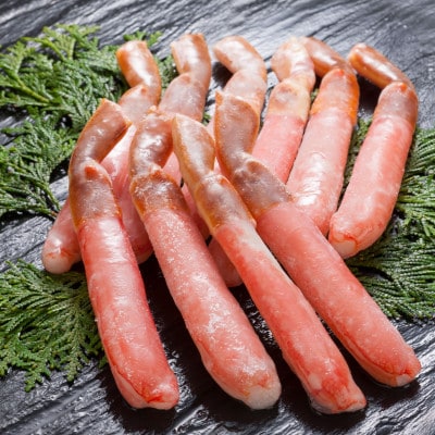 生冷本ずわい蟹ポーション(500g)・爪(200g)食べやすい! 計700gセット