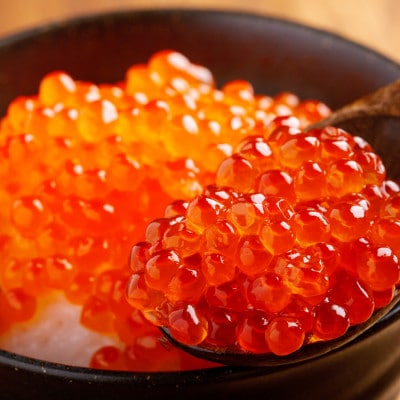 網走産【鮭卵】いくら醤油　250g