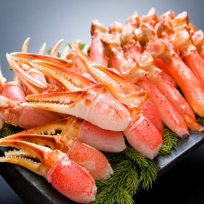 部位ごとだから食べやすい!使い分けも便利!　生冷凍ずわい蟹爪&爪下 各500g  総重量1kg