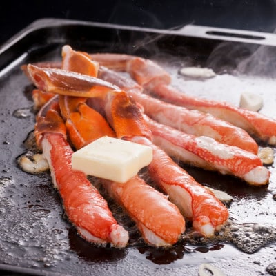 下処理不要!生冷凍 本ズワイガニむき身 500g　カット済み