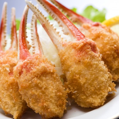 合計4kg　生冷凍ずわい蟹爪・爪下セット　各1kg×2で使い分け便利　カット済み