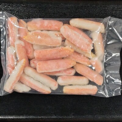 【訳あり】【数量限定】生冷ずわい蟹むき身 小サイズ【バラ身】　計1kg　500g×2