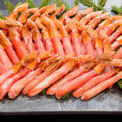 【数量限定】訳あり(小サイズ)本ずわい・本たらば　2大かにポーションセット　各500g