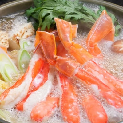 2種食べ比べ  生冷本ずわい蟹ポーション(500g)・爪(200g)計700gセット