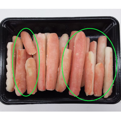 【訳あり】本ズワイガニむき棒身 500g×2 完全殻むき100%  殻むき済み・ハサミ不要