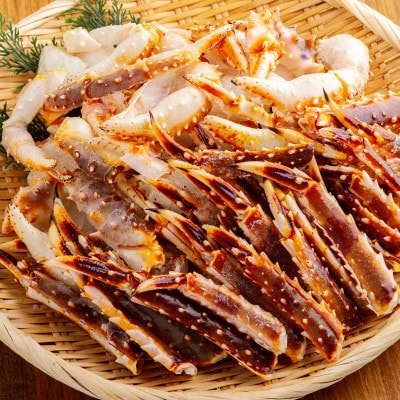 【訳あり】カット済み 蒸し蟹・鍋用 2大かに 肩肉食べ比べセット 計1.5kg 【タラバ・ズワイ蟹】