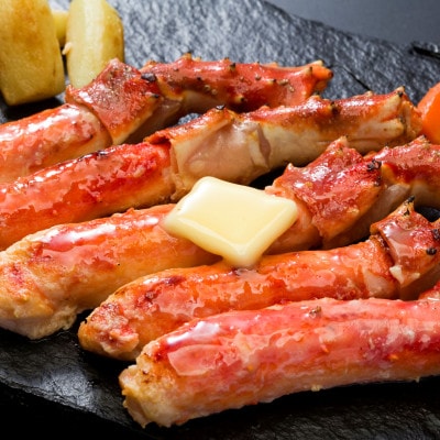 贅沢二大蟹ポーションセット 総重量 2kg〔たらば蟹 1kg・ずわい蟹 500g×2〕