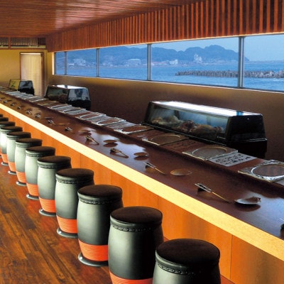 海を見ながら鮨を堪能! ぶどうの樹　鮨屋台ペア   お食事券