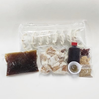 ぶどうの樹の九州産和牛マル腸　博多もつ鍋炊き餃子[2～4人前]