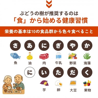 【毎日の食事にちょい足し】ぶどうの樹の「健康応援ごはん」6食セット