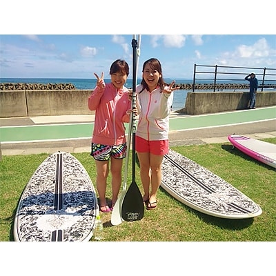 SUPorサーフィン体験&海辺の絶景バイキング引換券(1名様)