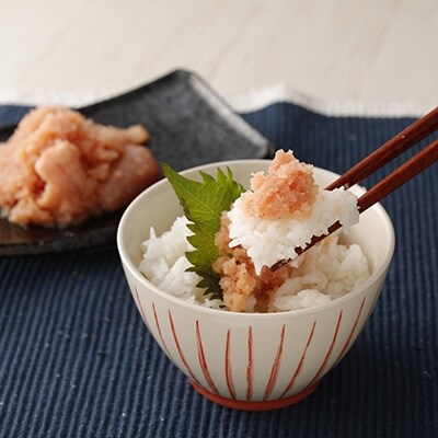 無着色あごだし辛子明太子2kg(1kg×2個)【岡垣町】