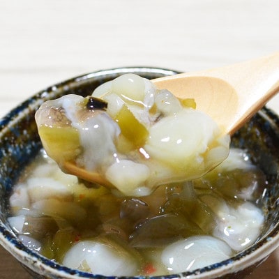 【毎月定期便】たこわさび10食セット　わさび好きな大人の珍味(岡垣町)全4回