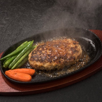 【発送月固定定期便】本格ハンバーグ10食　レンジ対応の調理済　特製ソース付(岡垣町)全6回