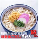 福岡県豊前産　フジギク焼きあごだしうどん209g×16