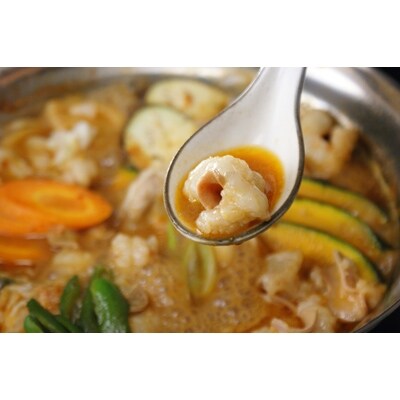 創業64年　新　元祖味噌もつ鍋　2～3人前ちゃんぽん麺セット　だしで作る気軽に食べるもつ鍋