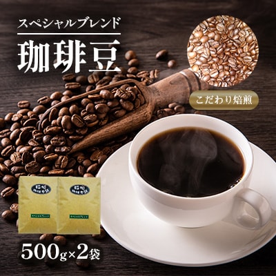 スペシャルブレンド(豆)500g×2