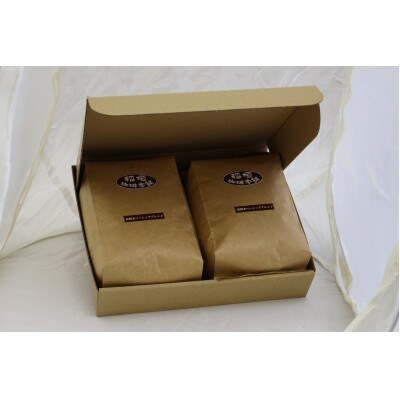 【毎月定期便】炭焼ベーシックブレンド(ペーパー用)500g×2ギフトセット　全12回