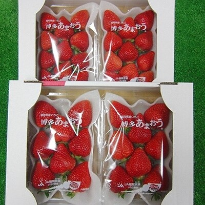 1月発送 いちご厳選デラックスg あまおう 福岡県豊前市産 270g以上 4パック お礼品詳細 ふるさと納税なら さとふる