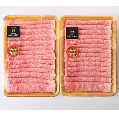 百年の恵み おおいた和牛 A5 すき焼用 【厳選部位】(ロース・肩ロース・もも・肩) 800g