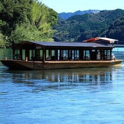 四万十川観光遊覧船【貸切ペア乗船券】26-128