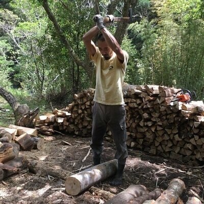 四万十市産　黒炭【樫7kg/箱×1箱】26-206