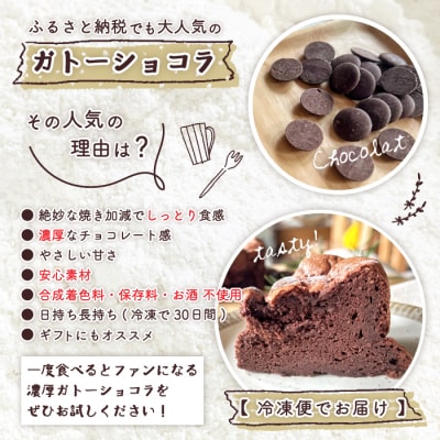S1/5定番の焼き菓子・ガトーショコラ15cm R7