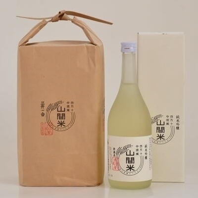 山間米10kgと純米吟醸酒【山間米】 | ふるさと納税のお礼品