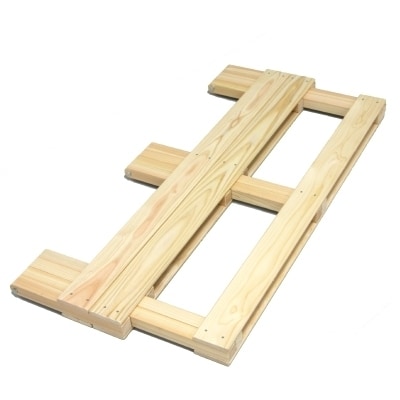 国産四万十ひのき使用【ヒノキの折りたたみベンチ】26-256